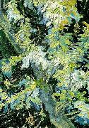 Vincent Van Gogh blommande akaciagrenar painting